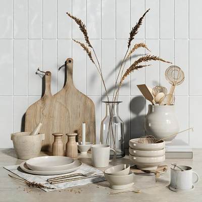 现代厨房用品组合-11